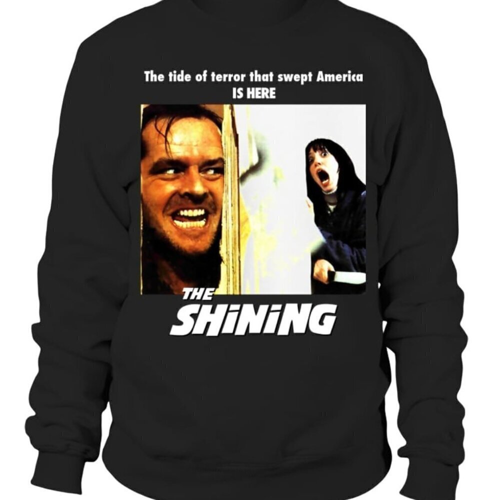 The Shining Halloween Movie Sweatshirt Horror Graphic Fan Gift Retro